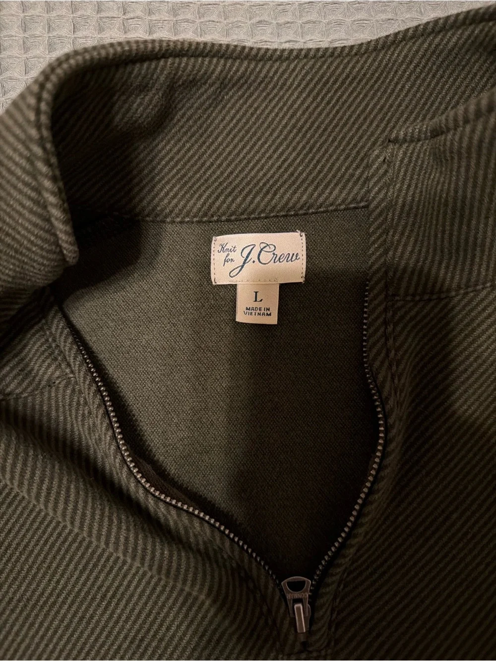 J. Crew lightweight quarter